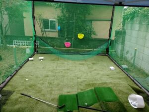 ゴルフ練習場付きシェアハウス